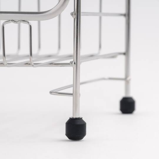 IRIS® 15.75" Stainless Steel 2-Tier Dish Rack